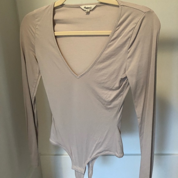Madewell Tops - Madewell Bodysuit with V-neck